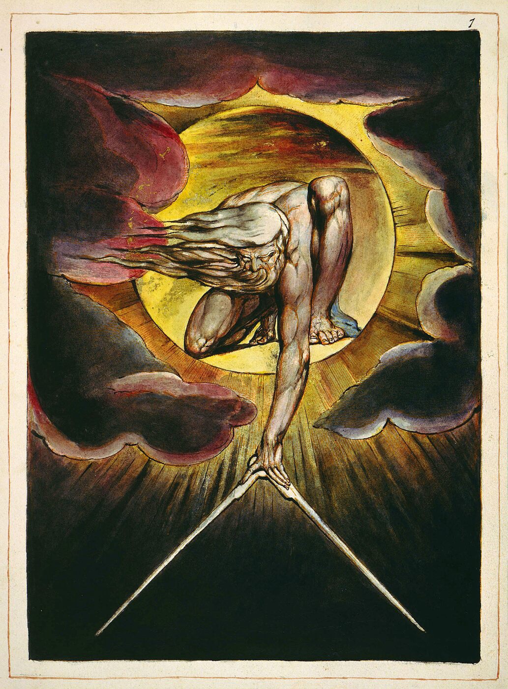 The Ancient of Days, by William Blake