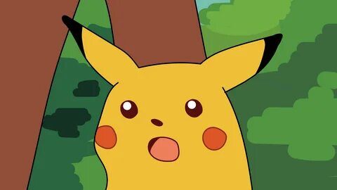 Surprised Pikachu Face